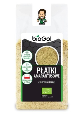 PŁATKI AMARANTUSOWE BIO 300 g - BIOGOL