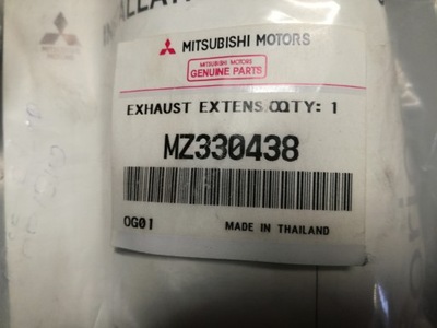 Nowa наконечник труби випускної mitsubishi mz330438 фото №1