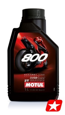 MOTUL 800 2T ROAD RACING FACTORY LINE 1L