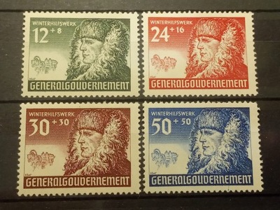 Generalne Gubernatorstwo Fi 59-62 ** 1940