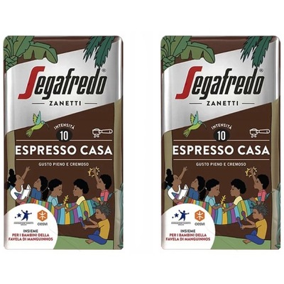 Kawa mielona Segafredo Espresso Casa 2 x 250 g New