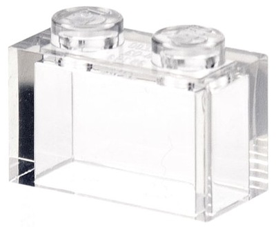 Lego 3065 Brick 1x2 Trans - Clear 1 szt