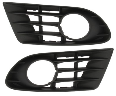 Решітка бампера volkswagen golf v plus 05-09 kpl фото №1