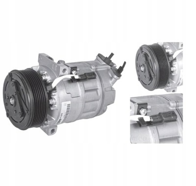 Компрессор кондиционера valeo do nissan primastar фото №1