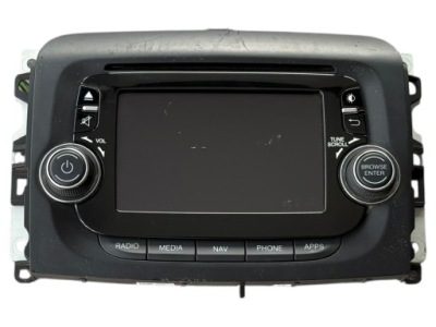 Радио навигация fiat 500l fiat 330 vp2 ece nav w/o rvc 07356369860 + kod фото №1