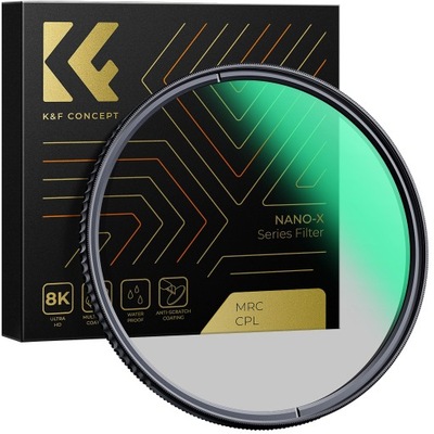 Filtr polaryzacyjny kołowy K&F Concept Nano-X CPL - 77 mm