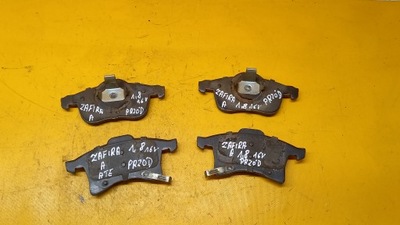 Kpl.klocków тормозной. перед zafira a 99-05r ate фото №1