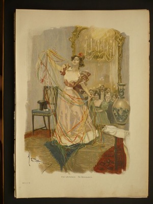 E. Heilemann, Secesja - królowa salonu, oryg. 1898