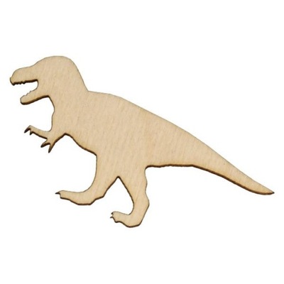 AD1264 Dinozaur ze sklejki - tyranozaur