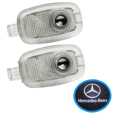 ПРОЕКТОР LED (СВЕТОДИОД ) ЛОГОТИП DO MERCEDES A W169 S W221