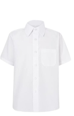 George koszula chłopięca biała Plus fit 110/116