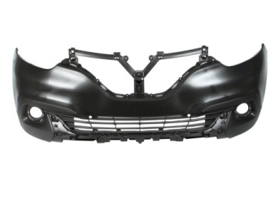 Бампер перед renault kadjar 2015-2018 otw. na противотуманные фары каждый цвет фото №1