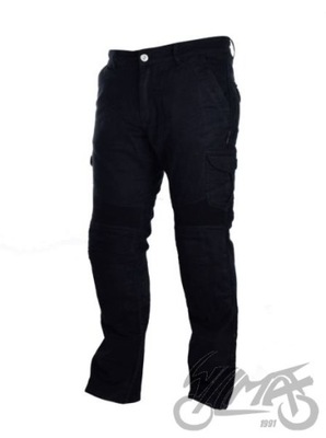 TROUSERS MOTORCYCLE LEOSHI BOJOWKI BLACK ROZM.36  