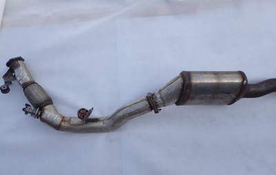 Dw audi a8 каталізатор труба вихлопна 4h0254400a фото №1