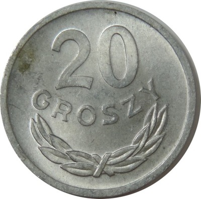 20 GROSZY 1972 - POLSKA - STAN (1-) - K1579