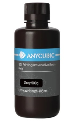 Żywica UV Anycubic Grey Szara 0,5l 0,5kg