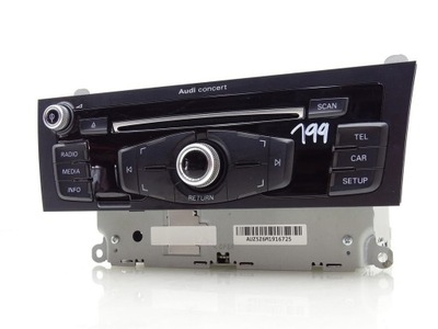 Радіо радіопрогравач cd audi concert a5 8t lift фото №1