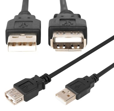 Kabel przedłużający USB2.0 Przedłużka DIGITUS 1,8m