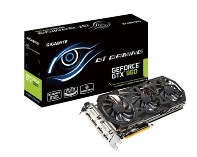 Karta graficzna Gigabyte GeForce GTX 960 2GB GAMING G1 2 GB