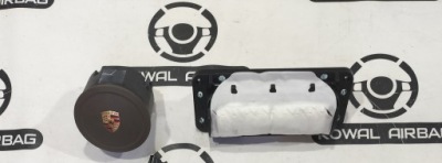 Porsche cayenne 7p5 подушка безопасности водителя пассажира фото №1