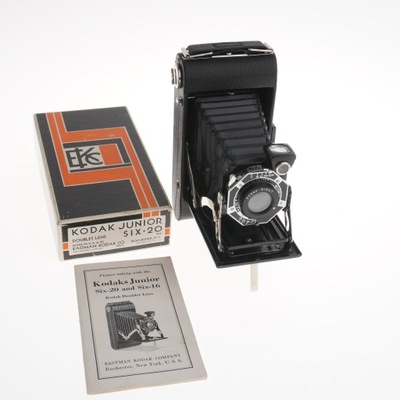 Kodak Junior Six-20 Series II Bimat film 620 + PUDEŁKO!