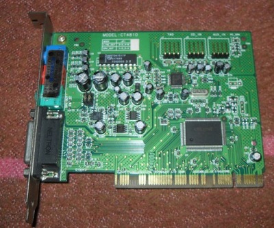 KARTA MUZYCZNA CREATIVE SOUND BLASTER CT4810 PCI