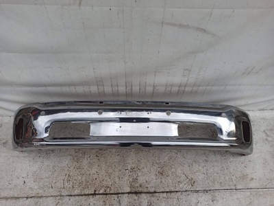 Dodge ram бампер перед передний хром 68160857aa фото №1