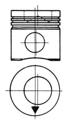 JUEGO DE REPARACIÓN PISTONES / CASQUILLOS CYLINDROWE KOLBENSCHMIDT 92982960  