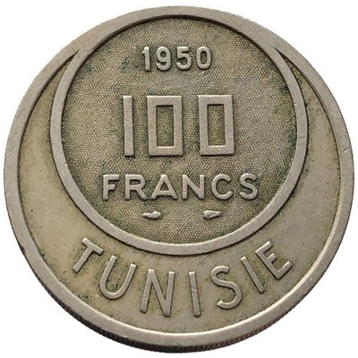 86352. Tunezja - 100 franków - 1950r.