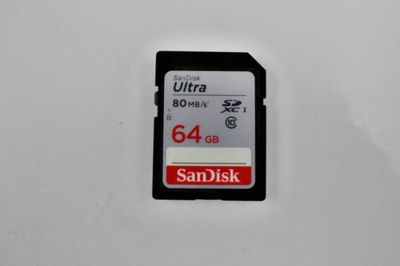 Karta pamięci SanDisk Ultra 64GB C10 SDXC