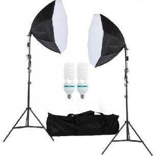 Zestaw softbox Octagon - 2x softbox led 60 cm