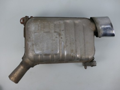 Mercedes slk r171 3.5 v6 гаситель конечный выхлоп l. фото №1