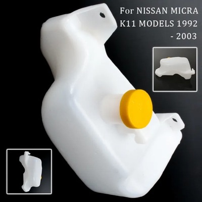 CAR COOLANT EXPANSION WATER TANK WITH CAP FOR NISSAN MICRA K11 EXPAN~43417  