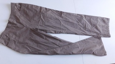 Spodnie bawełna 40/42/XL marks spencer beżowe