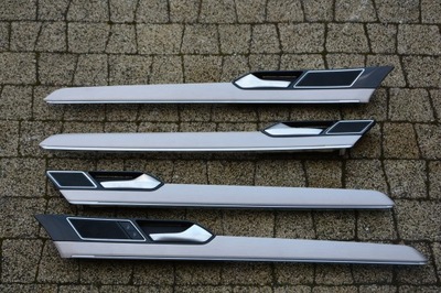 Молдинг двері led dekor vw passat b8 фото №1