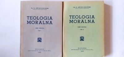 Teologia moralna 2 tomy Borowski