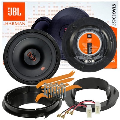 JBL STAGE3 627 КОЛОНКИ NISSAN PIXO FIAT SEDICI фото