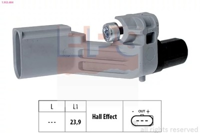 1-953-464 SENSOR POSITION SHAFT KORB. VW  