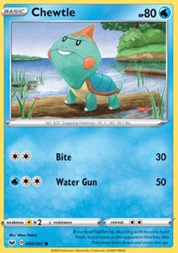 Chewtle (SSH 60)