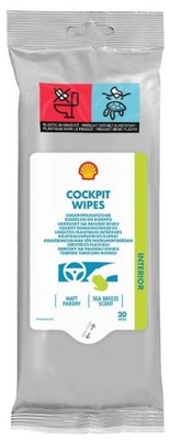 SHELL COCKPIT WIPES ŚCIERECZKI DO KOKPITU MATOWE