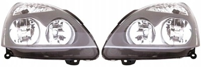 Renault clio ii symbol фара противотуманная фара главный левый + правый гомологация eu фото №1