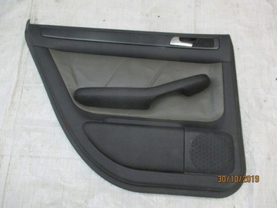 Audi a6 c5 allroad обшивка дверь левый задняя кожа фото №1