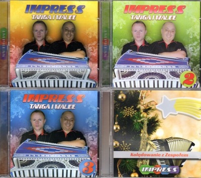 IMPRESS Tanga i Walce 3 CD + Kolędy