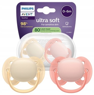 PHILIPS AVENT ULTRA SOFT CUMI 0-6M LÉGÁTERESZTŐ + TOK 2DB