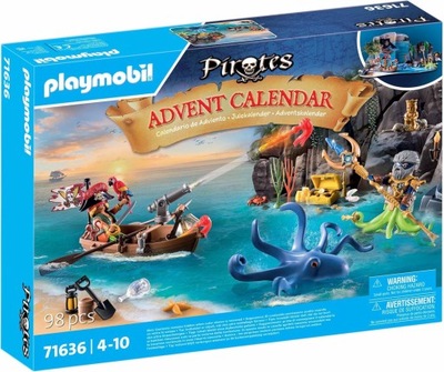 PLAYMOBIL KALENDARZ ADWENTOWY: PIRACI (71636)