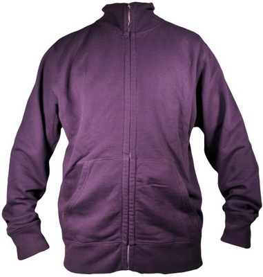 DIESEL bluza REGULAR purple HOOD _ M