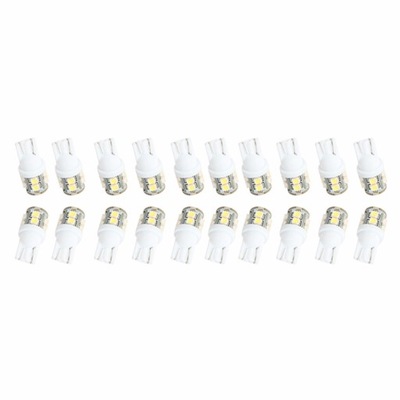 POSSBAY 20 PIEZAS 10SMD T10 1210 DOME INDEX LÁMPARA  