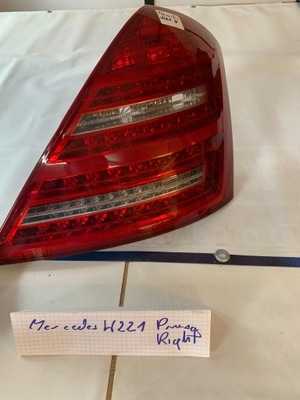 MERCEDES W221 S KLASĖ GAL. DEŠINIOJI A2218201464 ŽIBINTAS GALINĖ DEPO 