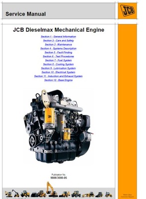 JCB Service Manual Dieselmax Tier3 Engine
