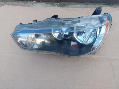 Лампа фара левый mitsubishi outlander ii 09-13r фото №1